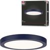 Paulmann 70986 Pannello LED Abia 300mm bianco caldo incl. 1x22 W blu notte opaco lampada da soffitto plastica 2700 K