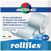 Master Aid Rollflex Cerotto Garza Autoadesiva Fissaggio Medicazioni 5m X 5cm - MASTER AID - 908689540