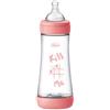 CHICCO CH BIB P5 300ML FAST SIL GIRL - CHICCO - 986965010