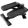 Stepper Twister 2 In 1 Con Monitor Lcd, Pedali Grandi E Antiscivolo, Capacità 100 Kg, Nero