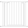 Cancellino Di Sicurezza Per Bambini E Animali, Chiusura Automatica E Montaggio A Pressione, 76-81x76 Cm, Bianco