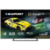 Blaupunkt TV QLED 43" BLAUPUNKT 4K 43QLW6000S SMART TV WEBOS ITALIA BLACK