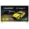 Blaupunkt TV LED 43" BLAUPUNKT 4K 43UBG6010S SMART TV GOOGLE ITALIA WHITE
