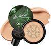 O'CHEAL Testa di fungo cuscino d'aria BB crema fondotinta crema per il trucco facciale cuscino correttore per il viso comestics cuscino trucco compatto colori naturali 02