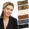 ALIIP Fascia Capelli Donna 6 Pcs Elastico Cerchietto Capelli Donna Movimento Yoga Fasce Per Capelli Bandana Headband Boho Accessori Per Capelli (A)