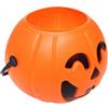 PRETYZOOM Porta Caramelle di Zucca Barile di Caramella Secchio per Dolcetti di Zucca Secchio di Zucca Bambini LED Illuminano Zucche Secchi per Dolcetto O Scherzetto di Halloween Costumi per