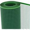 TENAX Quadra 20 Verde 1,00 x 50 m, Rete Protettiva in Plastica per Cancelli, Recinzioni e Balconi