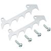 Fdit Aqur2020 2PCS Paraurti in Metallo Spike Felling Dog & Screw Kit per MS170 MS180 MS210 MS250 Nuovo 017018 021 Forniture domestiche per Motosega