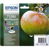 Epson Multipack Epson nero / ciano / magenta / giallo C13T12954012 T1295 4 cartucce d'inchiostro T1291 + T1292 + T1293 + T1294 - C13T12954012