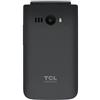 TCL ONETOUCH 4043 4G DUAL SIM 3.2" CLAMSHELL EASY PHONE DOPPIO DISPLAY BASETTA DI RICARICA ITALIA DARK NIGHT GREY - T313D1-3ALCA112