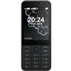 NOKIA 230 2024 DUAL SIM DOPPIA FOTOCAMERA FLASH RADIO FM GIOCO SNAKE COVER POSTERIORE IN ALLUMINIO ITALIA BLACK - 286956866