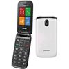 BRONDI STRIKE 4G DUAL SIM 2.8" CLAMSHELL FLIP ATTIVO 3 TASTI CHIAMATA RAPIDA 4G LTE LIGHT GREY - 8015908810516