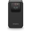 EMPORIA JOY V228 V3 SENIOR PHONE 2G 2.8" CLAMSHELL USB-C FOTOCAMERA ITALIA BLACK - V228.V3.BK.01