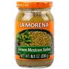 LA MORENA Salsa Messicana Di Peperoncino Verde- Salsa Verde Mexicana - Green Mexican Salsa La Morena, 230g