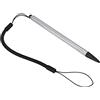 Dioche Pennino Touch Screen, Penna stilo resistiva per pittura touch screen con corda a molla per POS PDA Navigator (Argento)