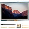 VBESTLIFE Touch Screen per, Monitor LCD HD da 5 Pollici 800x480 HDMI per Pi2/B +