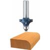 Bosch 84405M - Punta arrotondata con punta in carburo, 1/4 x 1/2