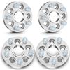 SCITOO 4 distanziali per Ruote da 5 Lug da 20 mm, adattatori da 5 x 100 a 5 x 112 con 14 x 1,5 Pin 57.1CB compatibili con S4 1993-2008 per Tiguan 2009-2017 per 5000 distanziali 1979-1988