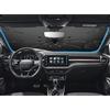 SHAOHAO Compatibile con Skoda Fabia Mk4 2024 2025 2026 Ombrello parasole per auto Parasole per parabrezza Facile da riporre Maniglia con cordino Protezione UV Accessori Skoda Fabia parasole