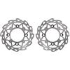 GOOFIT 190mm Piastra Freno a Disco Sostituzione per 110cc 125cc Apollo Dirt Bike