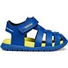 Geox Sandali da bambino B FUSBETTO BO, ROYAL/Lime, 23 EU