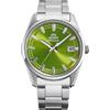 Orient Contemporary Stretto Date - Orologio Da Uomo Automatico E A Carica Manuale Meccanico Casual Bracciale E Cassa In Acciaio Inox Quadrante Verde - RA-AC0R05E