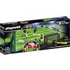 PLAYMOBIL Calciatore con meccanismo per calciare, portiere con asta mobile e istruzioni di gioco.