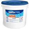 Marten Pool Dicloro 56% Granulare 5kg Agente Clorante per acque di piscina