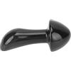Shanrya Massaggiatore Modellatore di Funghi Cura Rilassante e della Pelle Pietre per Massaggio Gua Sha Circolazione Sanguigna Portatile Multiuso per le Gambe (Ossidiana)