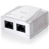 Equip RJ45 Dose equip 2xRJ45 Cat6 [235212]