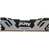 Kingston Ram DIMM DDR5 16GB Kingston Fury Renegade 1*16GB CL32 Argento [KF564C32RS-16]