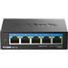 D-link Switch D-link DMS-105 non gestito 5 porte multigigabit 100/1000/2500 Nero [DMS-105]