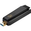 Msi Adattatore di rete Msi GUAXE54 Wifi Nero [AXE5400]