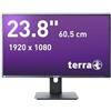 Wortmann Monitor Led 23.8'' Wortmann Terra LCD-LED 2456W Full HD 1920x1080 5ms classe E Nero [3030250C12]