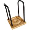 Colcolo Portabicchieri di carta da tavolo con base in legno, dispenser di bicchieri e getta per feste, sale relax, bar, uffici, Nero 1 Slot