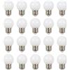 ZFQ Lampada LED E27 Lampadina 3W E27 G45, Bianco Freddo, Lampadina LED Sostituisce Lampadina 20W, Angolo Fascio 360°, Non Dimmerabile, AC220-240 V, Confezione da 20