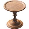 SiaBiced Portacandele in Legno, Rustico, Rotondo, in Stile Country, Decorazione Da Tavola, Portacandele a Colonna Decorativo, Finitura Artigianale per Matrimon, 11.2cmx11.5cm