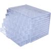 Oniissy Scatola organizer per gioielli in acrilico con 5 cassetti e 79 griglie, custodia trasparente per anelli, orecchini, collane, espositore trasparente per cassettiera domestica