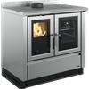 La Nordica Extraflame Cucina a Legna 7016405 Venezia VST Inox Satinato 8.3Kw - PRONTA CONSEGNA