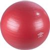 Umbro Pallone da esercizio - Ø 75 cm - rosso - ufficio palla seduta - medicina - sport e riabilitazione