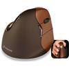 Bakker Evoluent VerticalMouse 4 Small Mouse Verticale Wireless Per Destri Nero