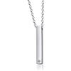 Vnox Personalizzato His & Hers Set coordinato Collana in Acciaio Inossidabile Coppia Pendente Intarsiato Con Strass Gioielli Regalo Per L'anniversario Per Gli Uomini, Incisione Gratuita