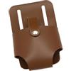 Sharplace Custodia per Cintura con Metro a Nastro, Elegante E Resistente, Strumento Artigianale in Similpelle per La Lavorazione Del Legno, Marrone Scuro