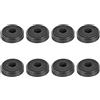 Generic XYWHPGV 8 pezzi D30xH8mm Piedini in plastica Supporto anti-vibrazione Base per altoparlante Amplificatore per chitarra HiFi (a573c e492d 09071 50347 150b5 50a1f