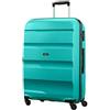 American Tourister Bon Air - Spinner L, Valigia, 75 cm, 91 L, Turchese (Deep Turquoise)