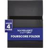 Manhasset 1650 Modello #1650 Cartella Fourscore, accessorio per leggio