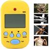 Generic Mini Metronomo Digitale Compatto Tempo M50 per Esercitazioni Musicali Portatile 5,5x3,2x3,5 Cm Plastica Nero (YELLOW)