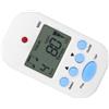 Generic Mini Metronomo Digitale Compatto Tempo M50 per Esercitazioni Musicali Portatile 5,5x3,2x3,5 Cm Plastica Nero (WHITE)