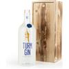 Tower Gin TURM GIN 1,5 litri bottiglia Magnum 1,5 L legno confezione regalo bio...
