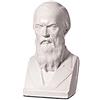 danila-souvenirs busto statua scultura in marmo del scrittore russo Fëdor Dostoevskij 14 cm